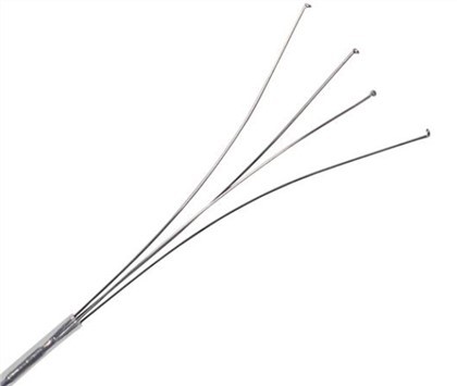 Pinza da presa usa e getta con 4 rebbi