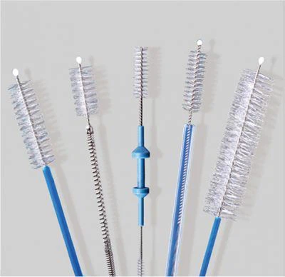 Spazzola per pulizia endoscopica riutilizzabile